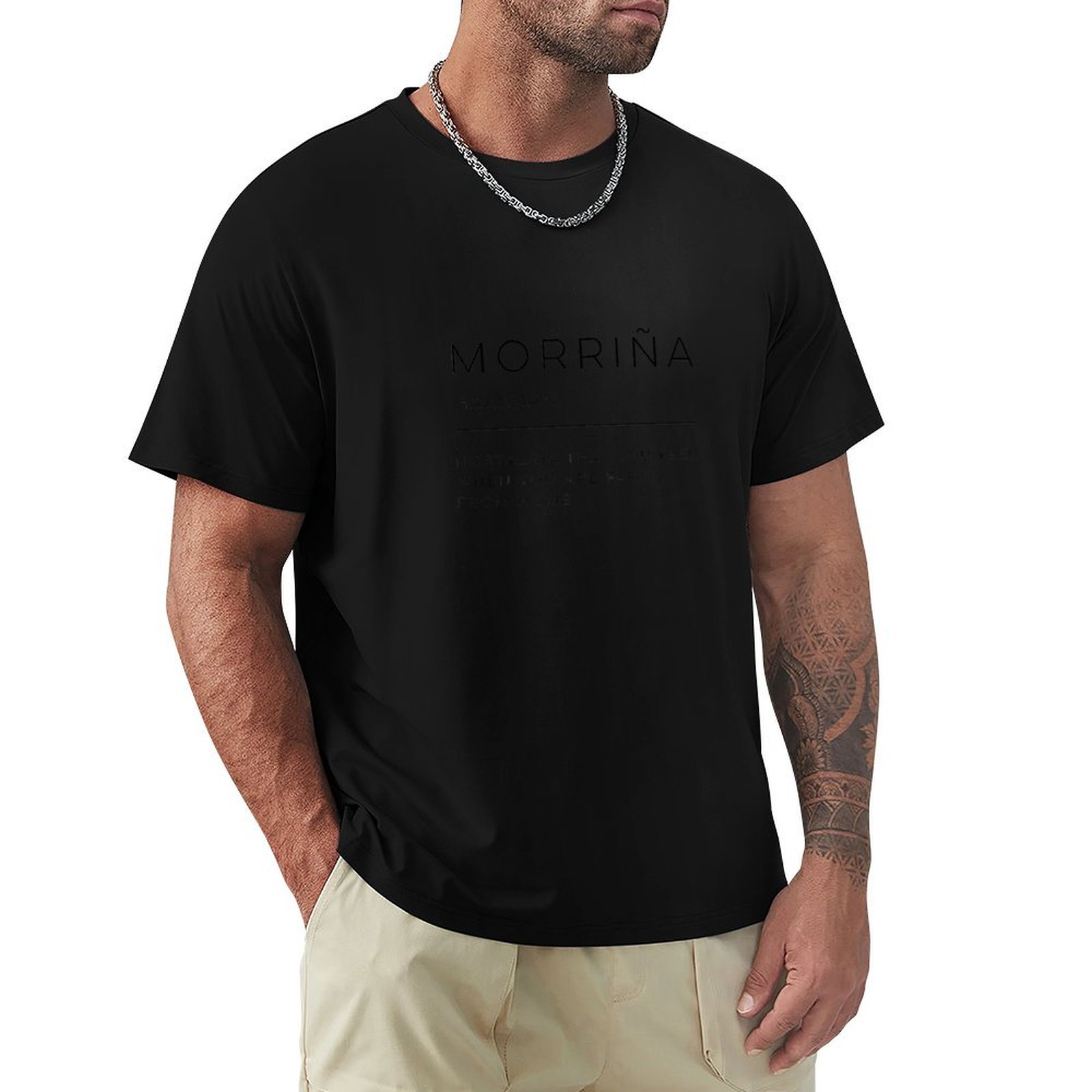 Street Fashion Definition - เสื้อยืด Morri?a Definition สไตล์สตรีทแฟชั่นลำลอง