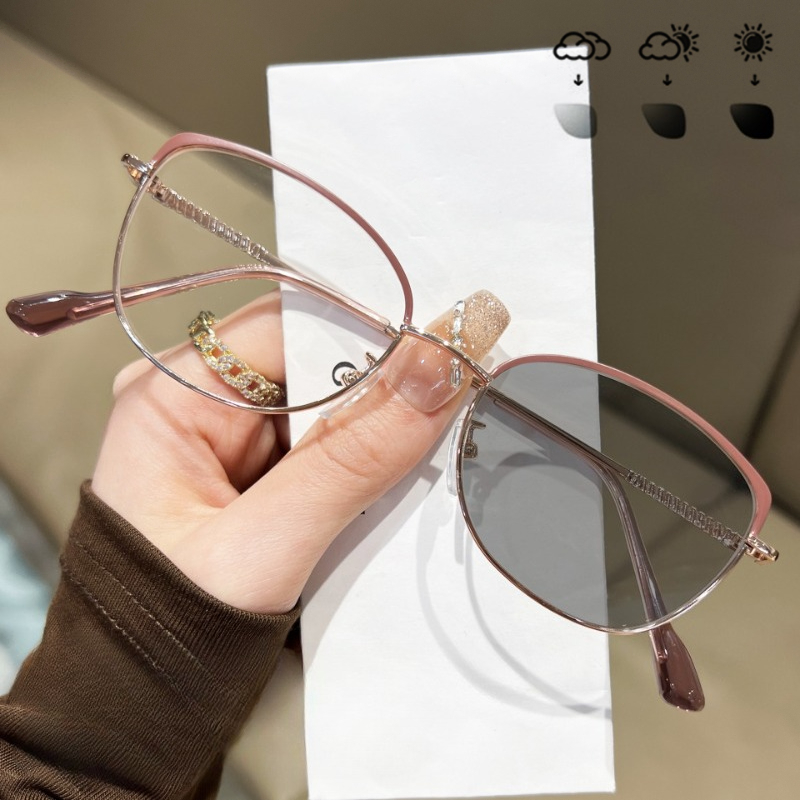 ใหม่กรอบโลหะน้ำหนักเบาพิเศษแว่ - Street Fashion Definition บทวิจารณ์และราคา