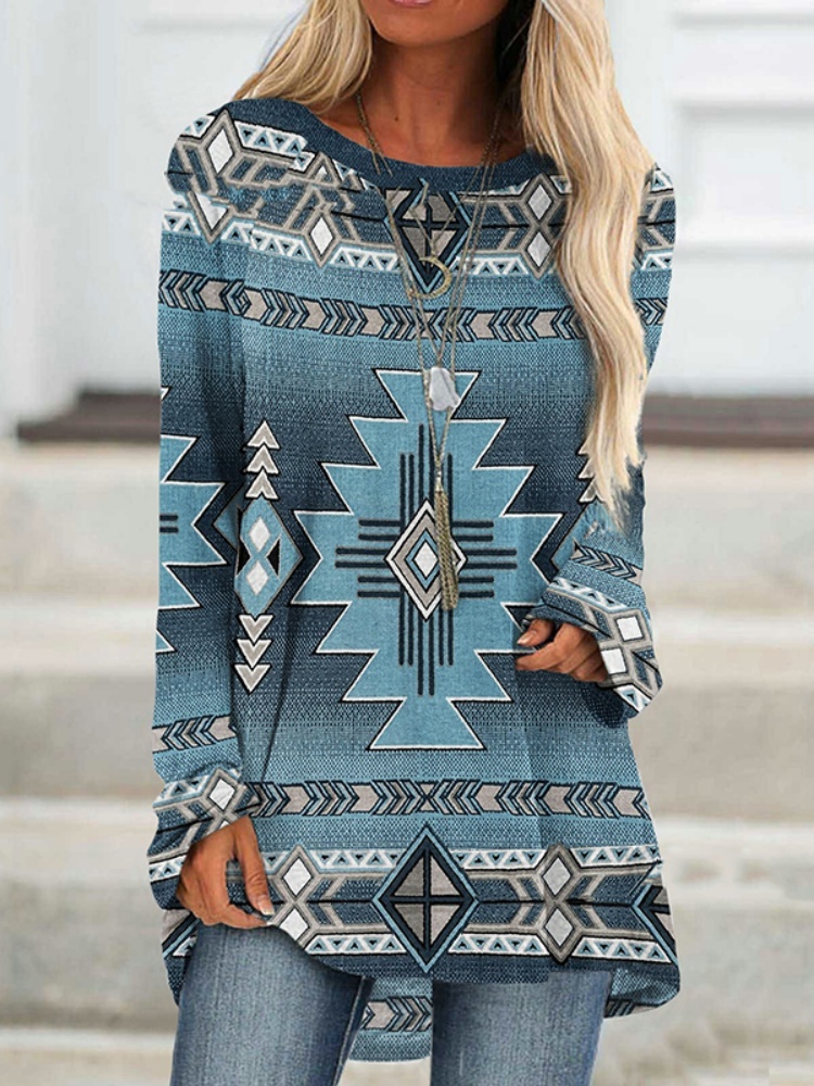 เสื้อยืดแฟชั่นผู้หญิงสไตล์ย้อน - Street Fashion Urban บทวิจารณ์และราคา