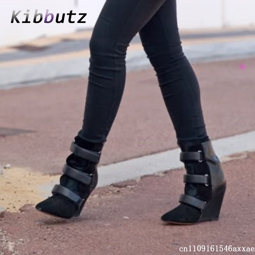 รองเท้าบูทส้นสูงแบบส้นเตารีดสำ - Street Fashion Goth บทวิจารณ์และราคา