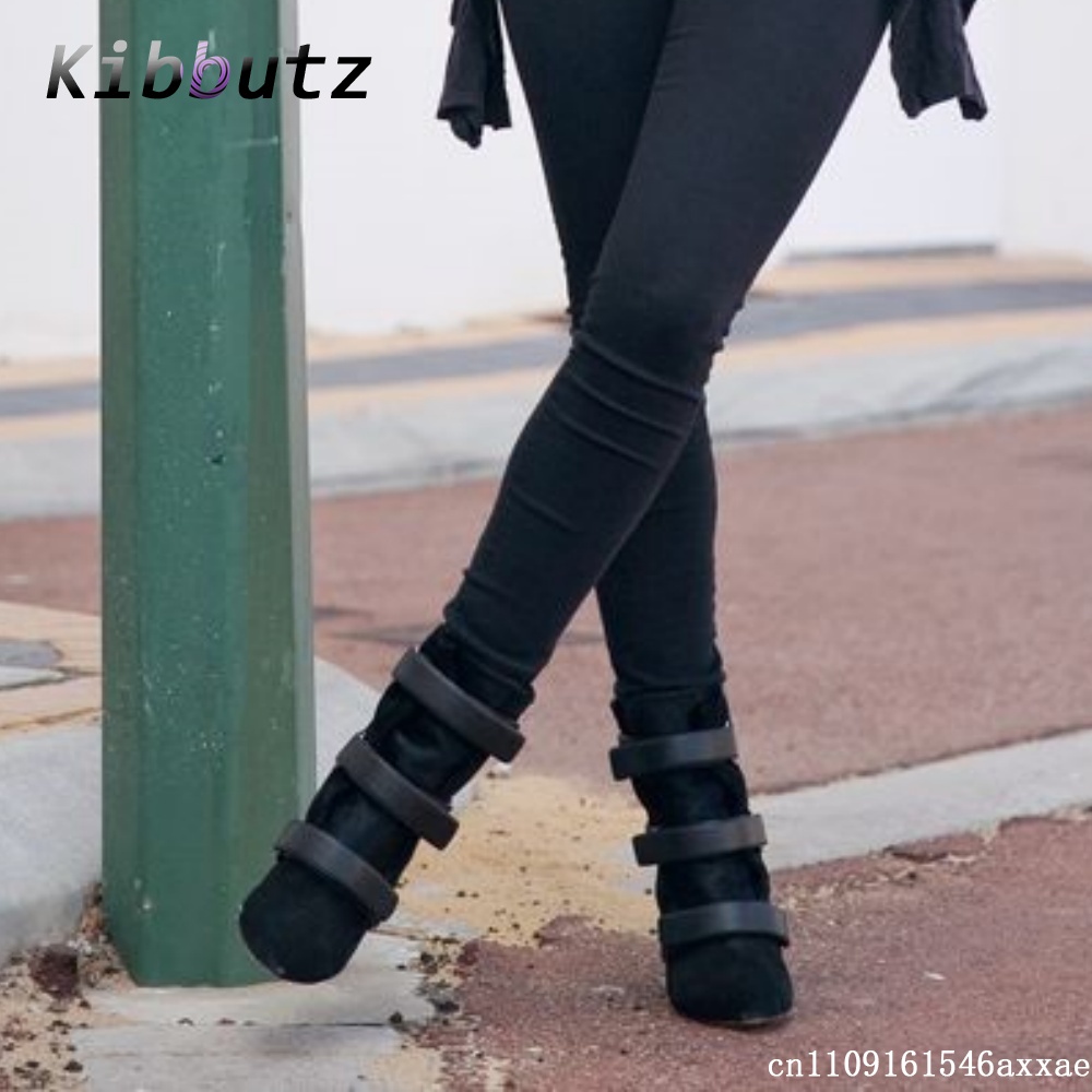รองเท้าบูทส้นสูงแบบส้นเตารีดสำ - Street Fashion Goth บทวิจารณ์และราคา