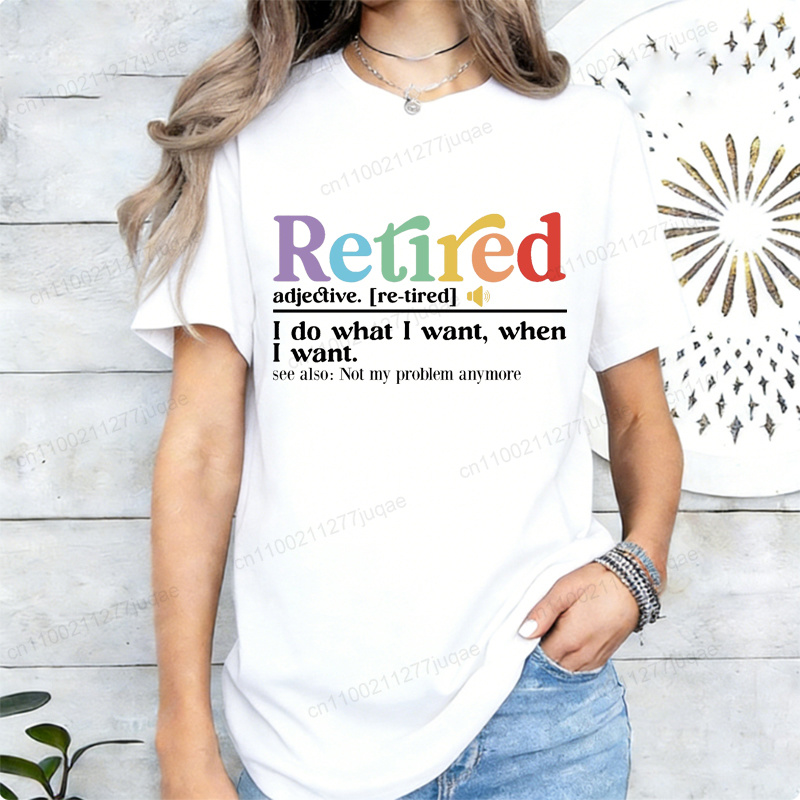 เสื้อยืดตลกๆ สำหรับเกษียณอายุ  - Street Fashion Definition บทวิจารณ์และราคา