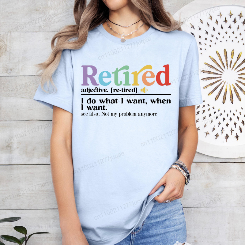 เสื้อยืดตลกๆ สำหรับเกษียณอายุ  - Street Fashion Definition บทวิจารณ์และราคา