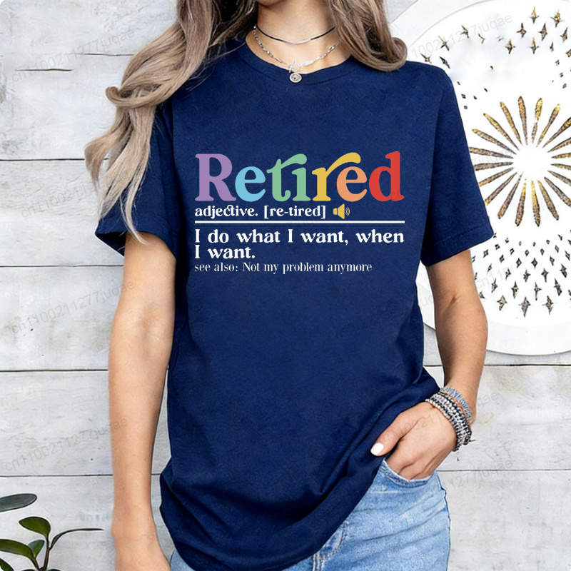 เสื้อยืดตลกๆ สำหรับเกษียณอายุ  - Street Fashion Definition บทวิจารณ์และราคา