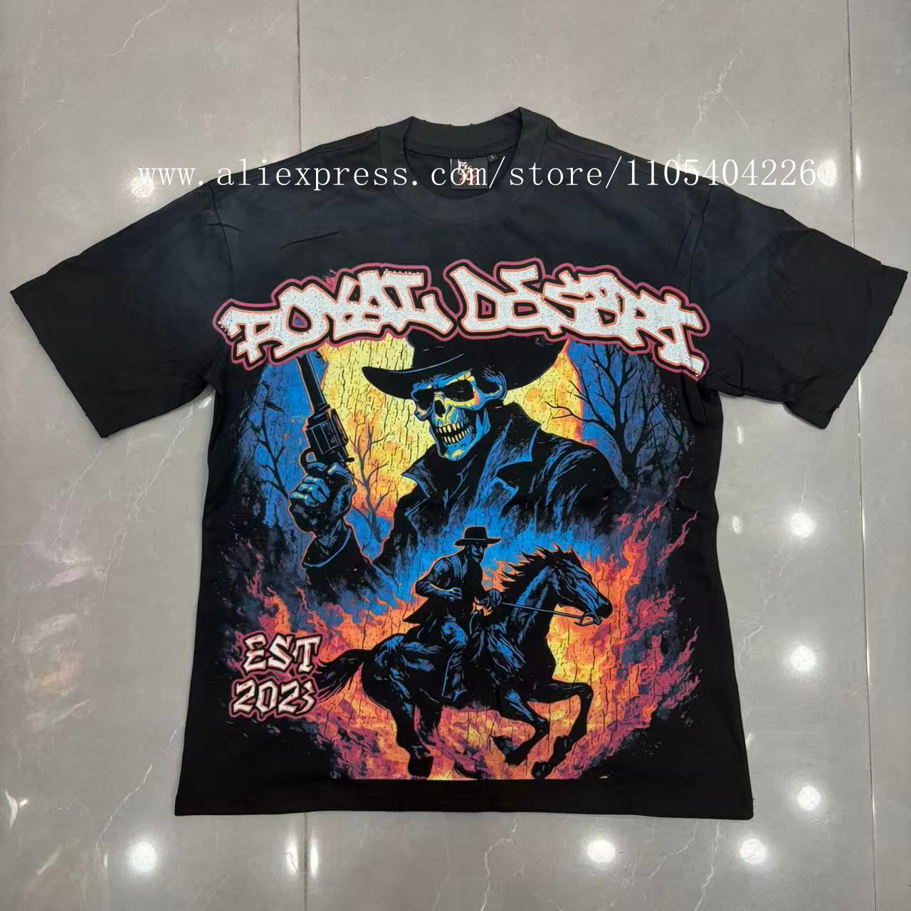 เสื้อยืดแขนสั้นผ้าฝ้ายแท้คุณภา - Street Fashion Definition บทวิจารณ์และราคา