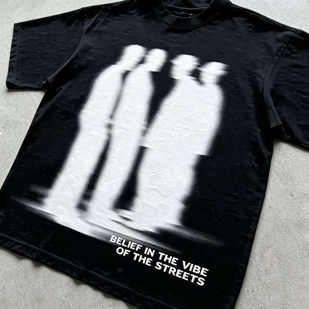 เสื้อยืดลายกราฟิกสไตล์สตรีทพร้ - Street Fashion Vibes บทวิจารณ์และราคา