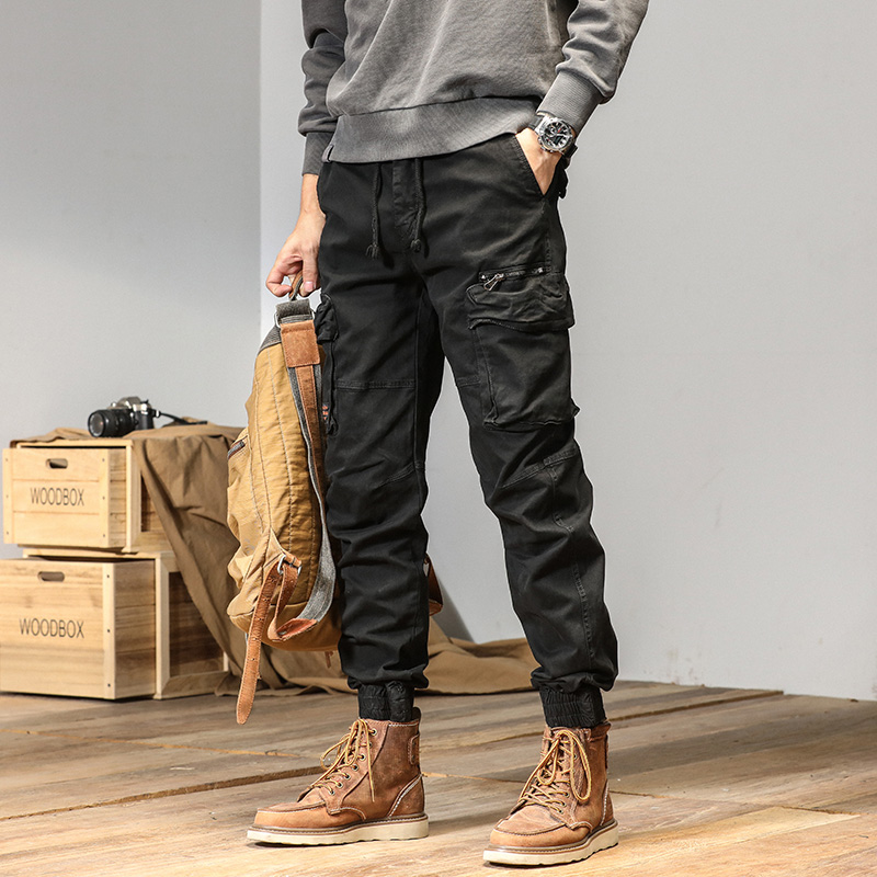 CAAYU Joggers Cargo กางเกง Men - Techwear Pants Tactical บทวิจารณ์และราคา